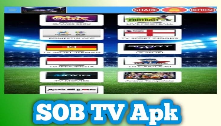 Fitur Dan Keunggulan SBO TV Apk Mod