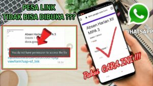 Link Di WA Tidak Bisa Dibuka? Jangan Panik Begini Solusinya