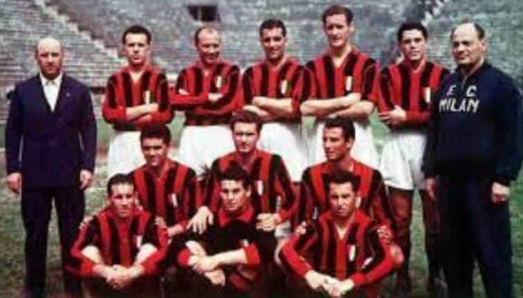 Perjalanan Tim AC Milan Di Era 1950 Hingga 1960