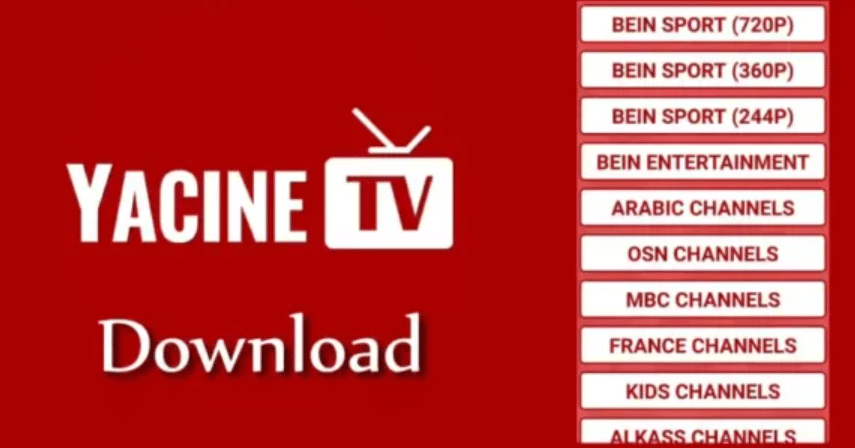 Link Download Gratis Yacine TV Mod dan Versi Pro Terbaru 2023 Unlocked Premium + Cara Instalasinya
