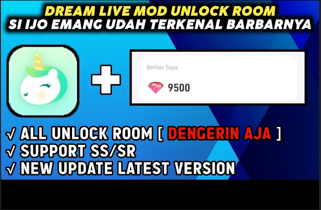Download Dream Live Apk Mod Unlock Room Apk Ijo Bar Bar